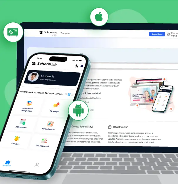 Easy access on iOS, Android, Web and Smart TV.
